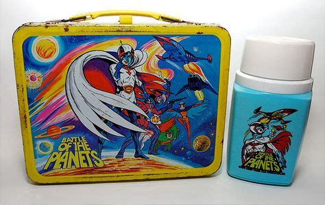 Battle of the Planets metal lunch box, w/thermos 